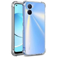 TPU чохол GETMAN Ease logo посилені кути Full Camera для Realme 10 4G Безбарвний (прозорий)