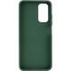 TPU чохол Bonbon Metal Style для Samsung Galaxy A34 5G Зелений / Pine green