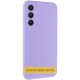 Чохол Silicone Cover Lakshmi Full Camera (AAA) для Samsung Galaxy S25 Edge Бузковий / Dasheen