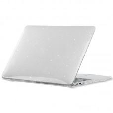 Чохол-накладка Glitter для Apple MacBook Air 13.3'' (A1932/A2179/A2337) Прозорий Чохол-накладка Glitter для Apple MacBook Air 13.3'' (A1932/A2179/A2337) Прозорий