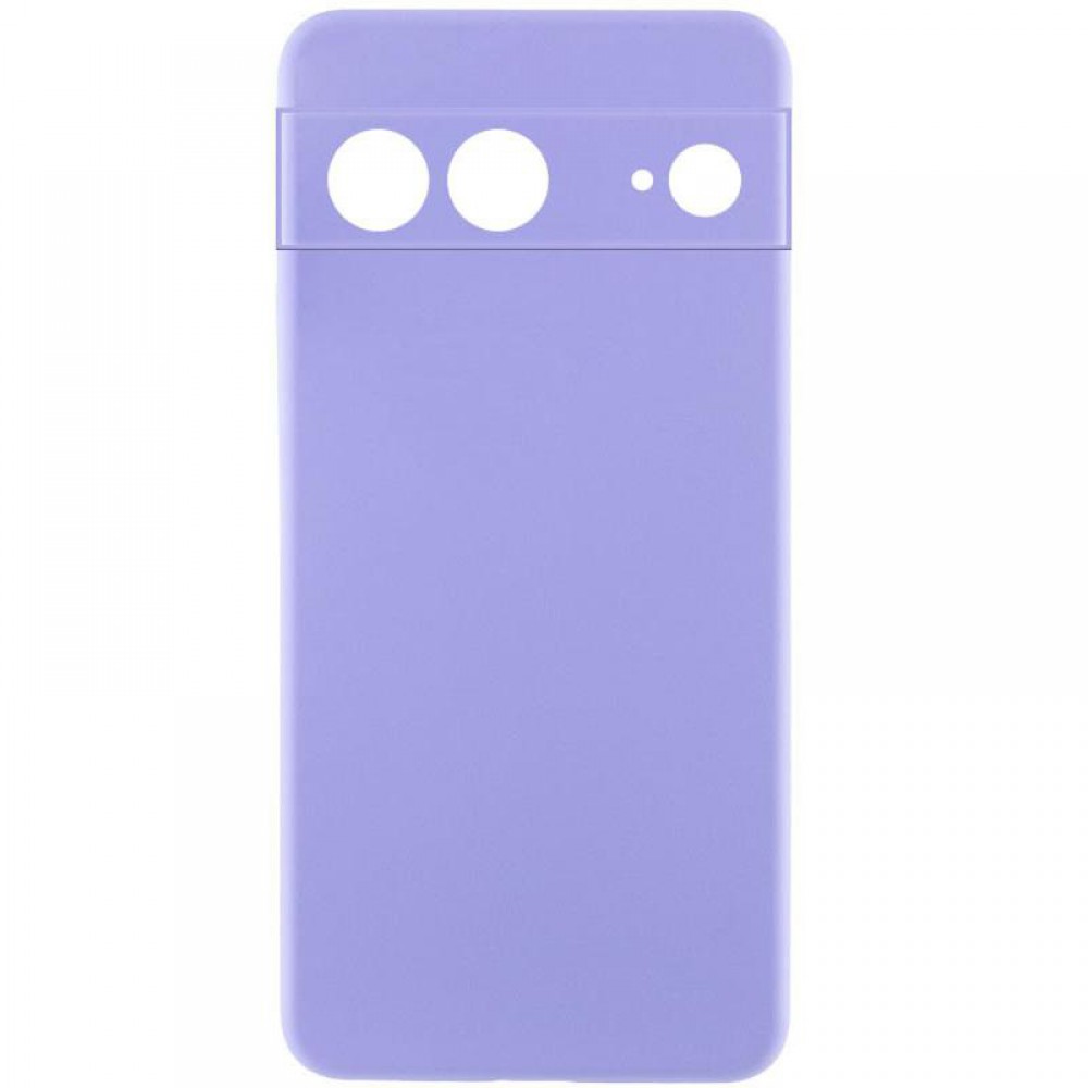 Чохол Silicone Cover Ummi Lakshmi Full Camera (AA) для Google Pixel 7 Бузковий / Dasheen