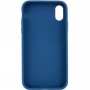 TPU чохол Bonbon Metal Style для Apple iPhone XS Max (6.5") Синій / Denim Blue