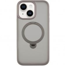Чохол Ummi Colorful with MagSafe HQ Ring для Apple iPhone 15 (6.1") Grey