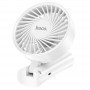 Портативний вентилятор Hoco HX20 Xpress handheld fan White