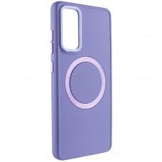 TPU чохол Bonbon Metal Style with MagSafe для Samsung Galaxy S24+ Бузковий / Dasheen