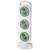 Настільний вентилятор Three Head Fan 1200 mAh Green