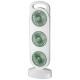 Настільний вентилятор Three Head Fan 1200 mAh Green
