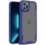 Чохол TPU+PC TRAVEL Carbon для Apple iPhone 13 Pro (6.1") Синій