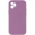 Silicone Case Square Full Camera Protective (AA) NOLOGO для Apple iPhone 11 Pro Max (6.5") Ліловий / Lilac Pride