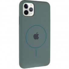 Чехол Silicone Case Full Protective (AA) with MagSafe для Apple iPhone 11 Pro Max (6.5")