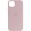 Чохол Silicone case (AAA) full with Magsafe для Apple iPhone 14 (6.1") Рожевий / Chalk Pink