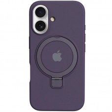 Чехол Silicone Case Full Protective with Ring для Apple iPhone 16 (6.1")