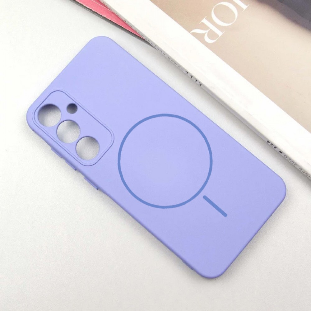 Чехол Silicone Cover Lakshmi Full Camera (AA) with MagFit для Samsung Galaxy S23+