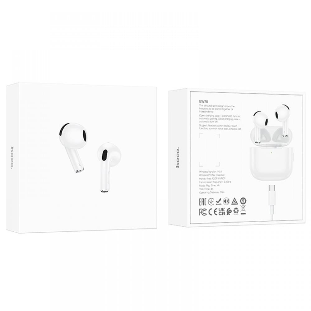 Бездротові TWS навушники Hoco EW78 White