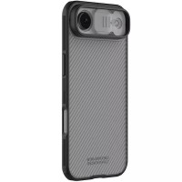 Карбонова накладка Nillkin CamShield Pro для Apple iPhone 17 Air (6.5") Transparent black