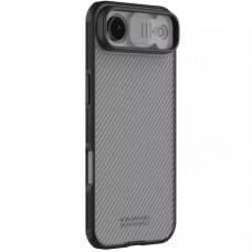 Карбонова накладка Nillkin CamShield Pro для Apple iPhone 17 Air (6.5") Transparent black