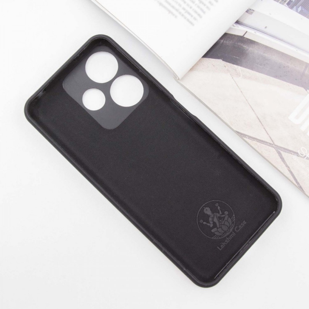 Чохол Silicone Cover Lakshmi Full Camera (AA) для Xiaomi Redmi 13 4G / Poco M6 4G Чорний / Black