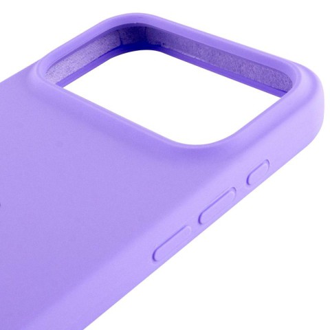 Чохол Silicone Case Full Protective (AA) для Apple iPhone 17 Pro (6.3") Бузковий / Dasheen