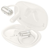 Бездротові TWS навушники Hoco EA6 Melody Milky White