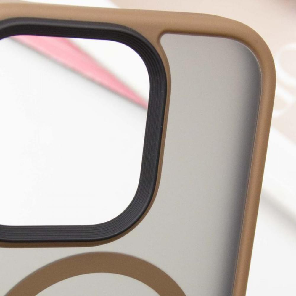 TPU+PC чехол Metal Buttons with MagSafe для Apple iPhone 16 Pro Max (6.9")