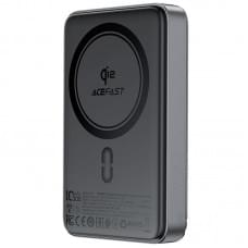 Портативний ЗП Power Bank Acefast M11 30W Qi2 з БЗП 10000 mAh Black