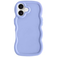 Чохол TPU Ripple для Apple iPhone 16 (6.1") Lilac Blue
