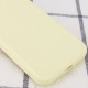 Чохол Silicone Case Full Protective (AA) NO LOGO для Apple iPhone 15 Pro Max (6.7") Жовтий / Mellow Yellow
