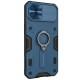 TPU+PC чохол Nillkin CamShield Armor no logo (шторка на камеру) для Apple iPhone 13 Pro Max (6.7") Синій