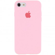 Чохол Silicone Case Full Protective (AA) для Apple iPhone 6/6s (4.7") Рожевий / Light pink