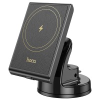 Автотримач з БЗП Hoco HW20 Precious (center console) Black