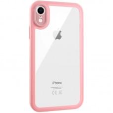 TPU чехол Transparent + Colour 1,5mm для Apple iPhone XR (6.1")
