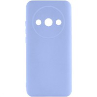 Чохол TPU GETMAN Liquid Silk Full Camera для Xiaomi Redmi A3 Бузковий / Light purple