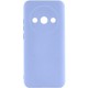 Чохол TPU GETMAN Liquid Silk Full Camera для Xiaomi Redmi A3 Бузковий / Light purple