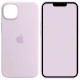 Чохол Silicone case (AAA) with Magsafe and Animation для Apple iPhone 14 (6.1") Бузковий / Lilac