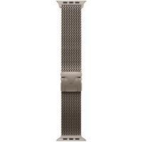 Ремінець Milanese Loop New Design для Apple Watch 42(ser.1-3)/44/45/46/49mm Titanium