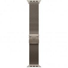 Ремінець Milanese Loop New Design для Apple Watch 42/44/45/46/49mm Titanium