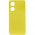 Чохол Silicone Cover Lakshmi Full Camera (AAA) для Oppo A78 4G Жовтий / Yellow