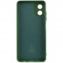 Чохол Silicone Cover Lakshmi Full Camera (A) для Motorola Moto G04 Зелений / Dark green