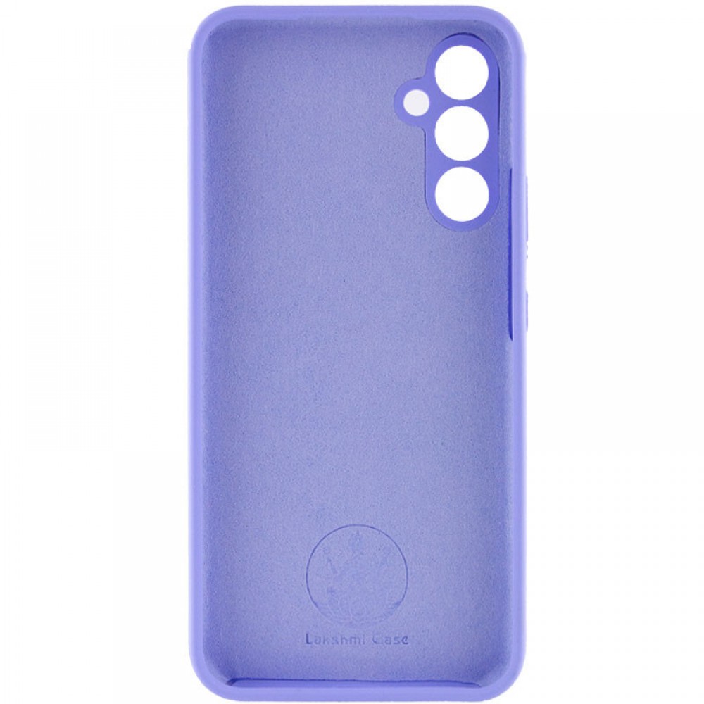 Чохол Silicone Cover Lakshmi Full Camera (AAA) для Samsung Galaxy S23 FE Бузковий / Dasheen