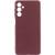 Чохол TPU GETMAN Liquid Silk Full Camera для Samsung Galaxy A05s Бордовий / Marsala