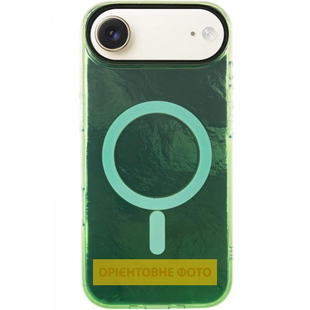 Чохол TPU Shiny Mountain (MagFit) для Apple iPhone 17 Air (6.5") Green