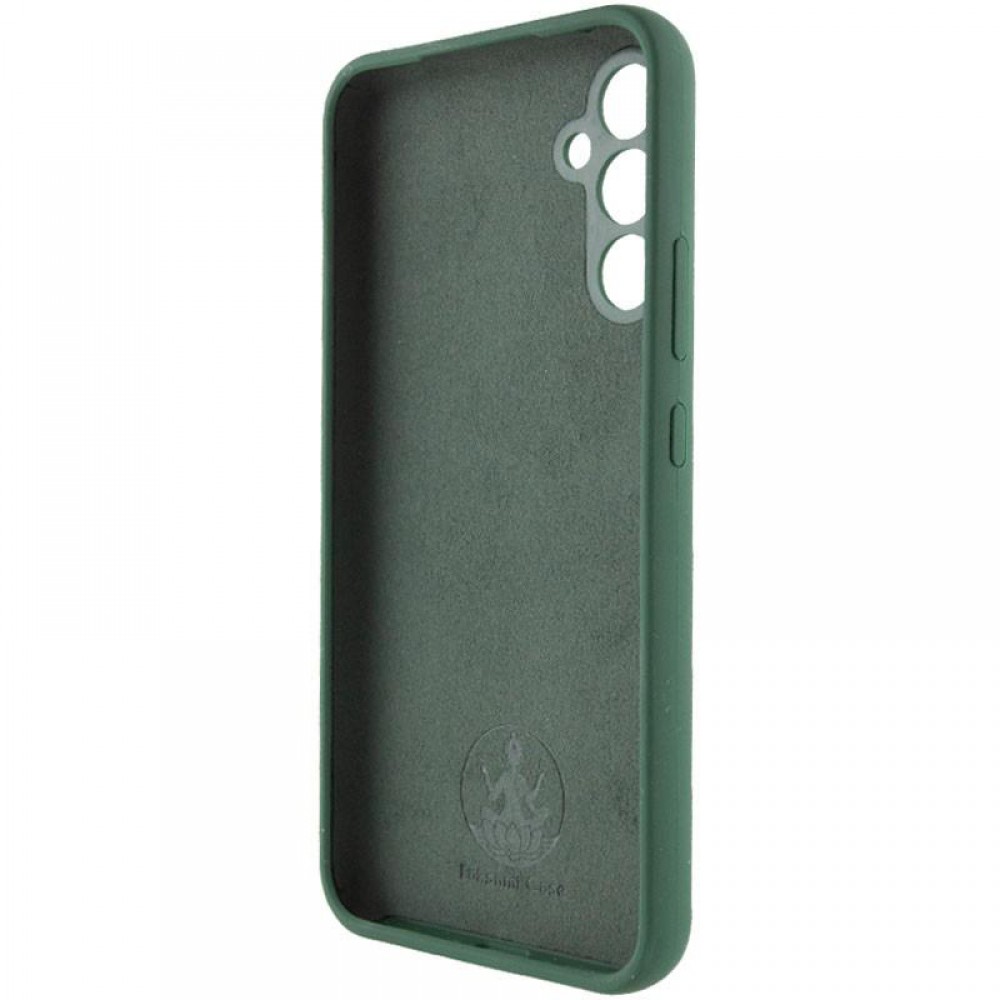 Чохол Silicone Cover Lakshmi Full Camera (AAA) with Logo для Samsung Galaxy S25 Зелений / Cyprus Green
