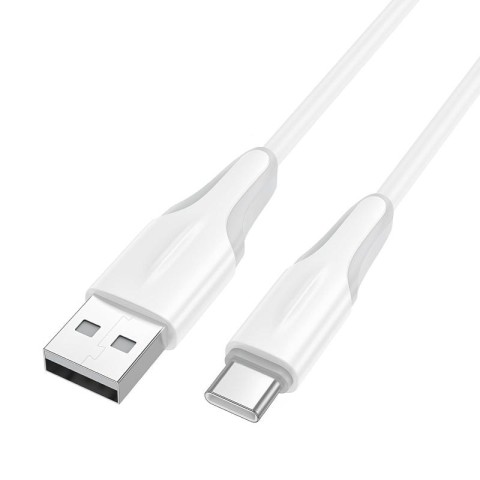 Дата кабель Borofone BX119 New USB to Type-C 3A (1m) White