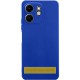 Чохол TPU GETMAN Liquid Silk Full Camera для Xiaomi Redmi Note 14 Pro 4G Синій / Deep navy