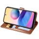 Шкіряний чохол книжка GETMAN Gallant (PU) для Samsung Galaxy S24 Ultra Коричневий