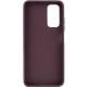 TPU чохол Bonbon Metal Style для Samsung Galaxy A54 5G Бордовий / Plum