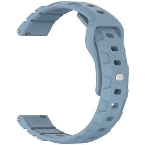 Силіконовий ремінець Defense для Smart Watch 22mm Light Blue
