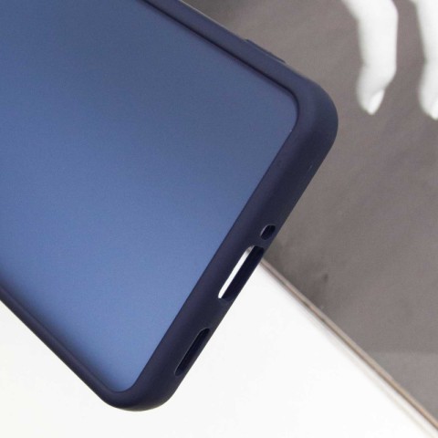 Чохол TPU+PC Lyon Frosted для Xiaomi Redmi Note 13 Pro+ Navy Blue