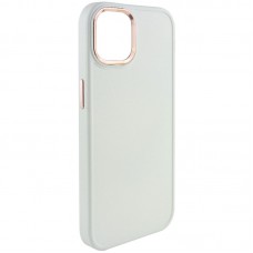 TPU чохол Bonbon Metal Style для Apple iPhone 11 Pro (5.8") Білий / White