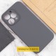 Чохол Silicone Case Full Camera Protective (AA) NO LOGO для Apple iPhone 16 (6.1") Сірий / Dark Gray